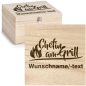 Preview: Holzbox "Chefin am Grill"