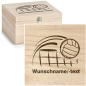Preview: Holzbox "Volleyballnetz"