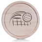 Mobile Preview: Brotzeit-Teller "Volleyballnetz"
