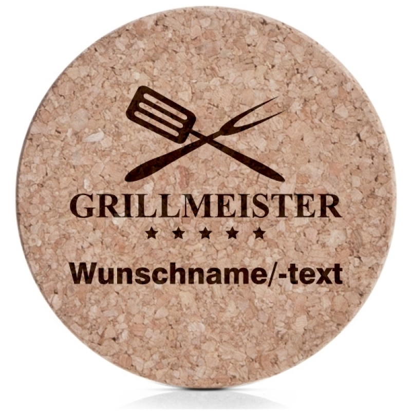 Untersetzer-Set "Grillmeister"