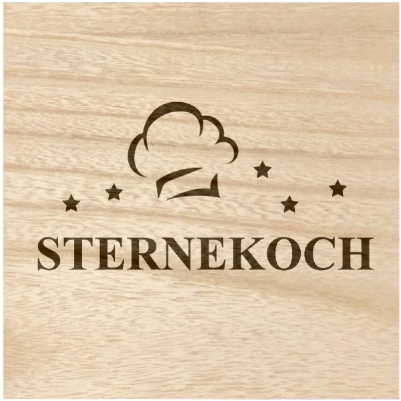 Holzbox "Sternekoch"