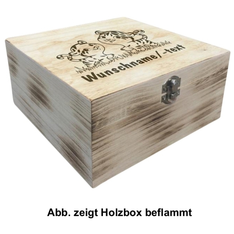Holzbox "Katzenkinder"