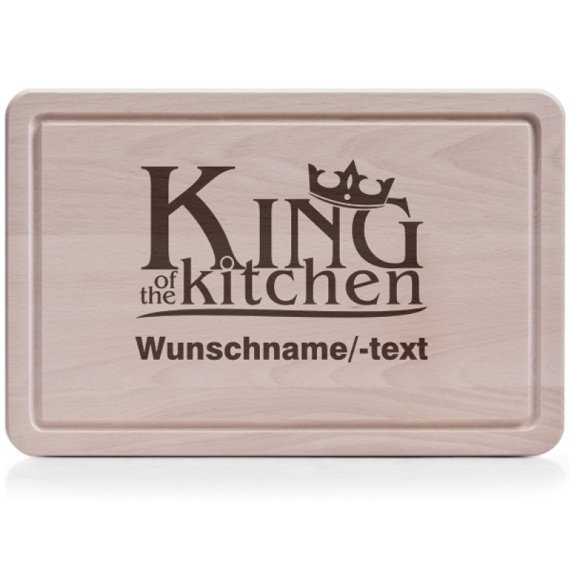 Schneidebrett King of the kitchen