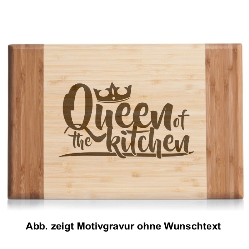 Schneidebrett "Queen of the kitchen"